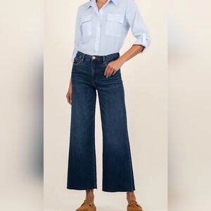 Kut from the Kloth Meg High Rise Wide Leg Jeans Size 8